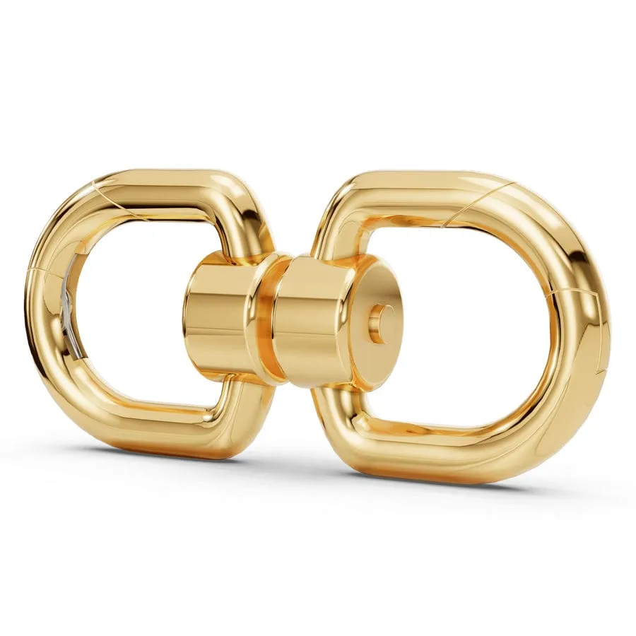 14k Gold Double Swivel Hinge