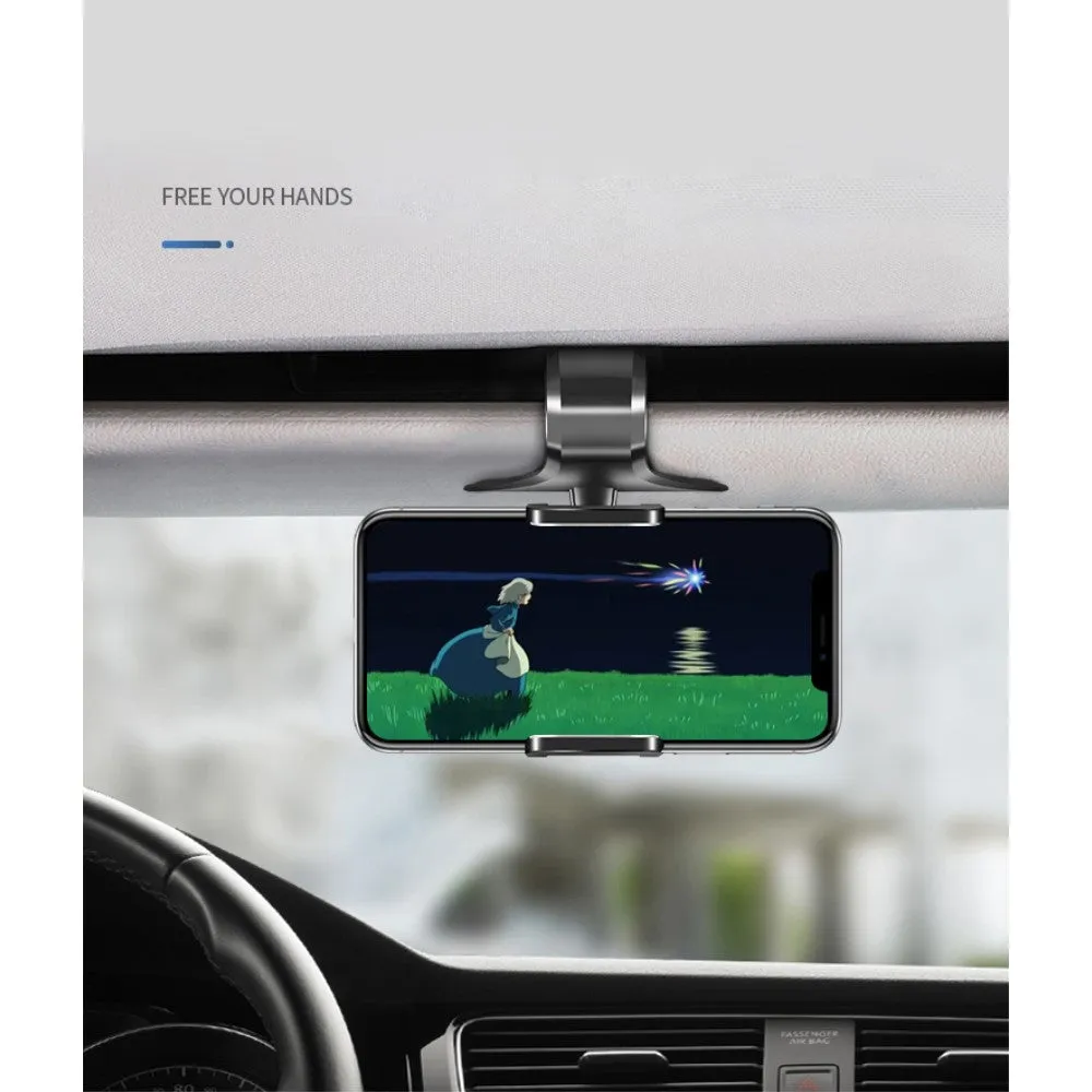 3 in 1 Car GPS Smartphone Holder: Dashboard / Visor Clamp   AC Grid Clip for Alcatel OneTouch Pop Fit - Black