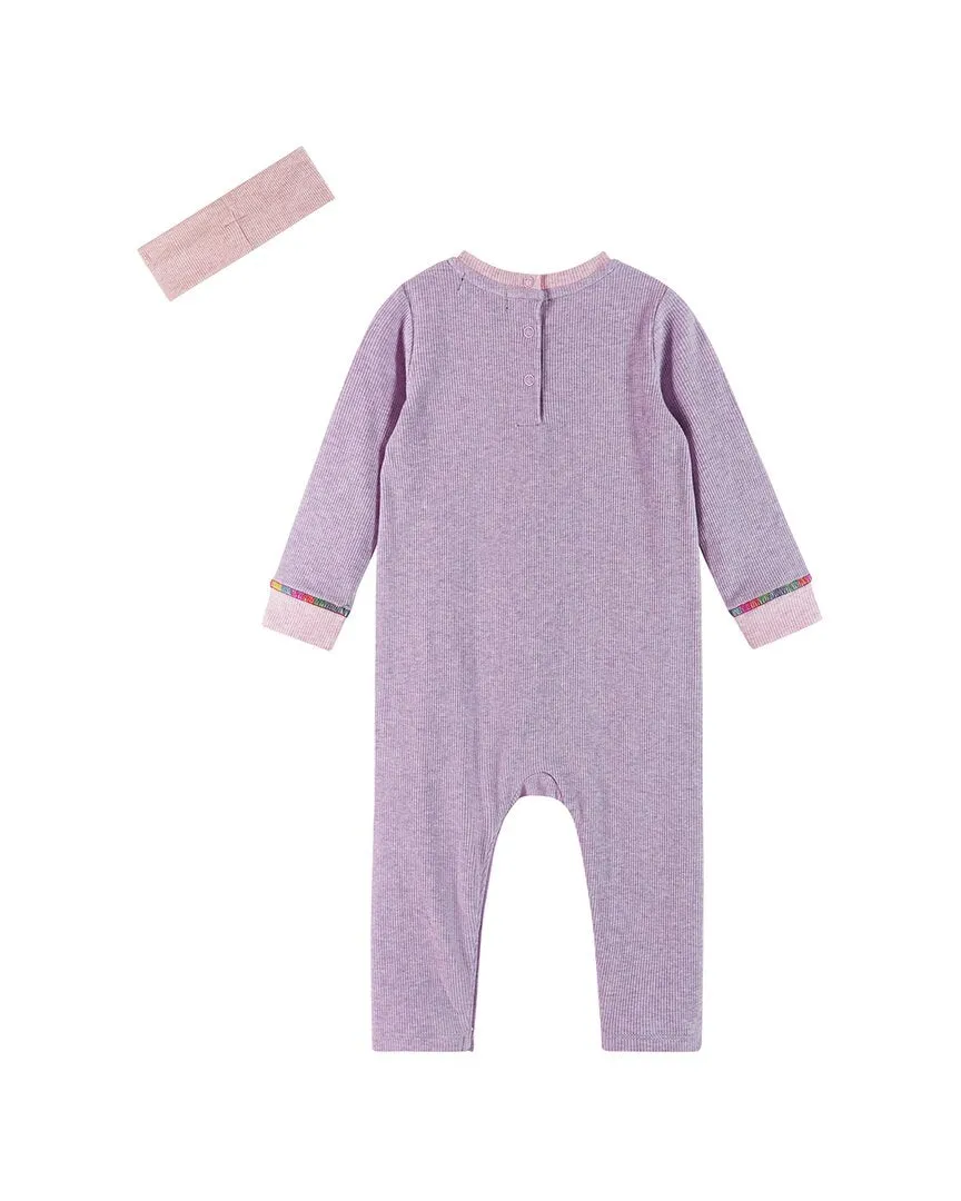 Andy & Evan Smiley Graphic Romper