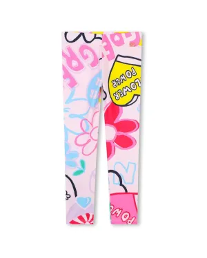Billieblush Floral Graphic Leggings