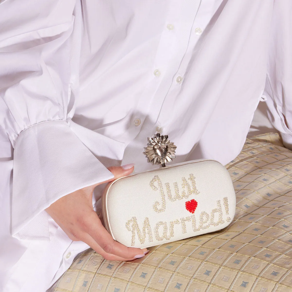 CELESTE JUST MARRIED IVORY BOX