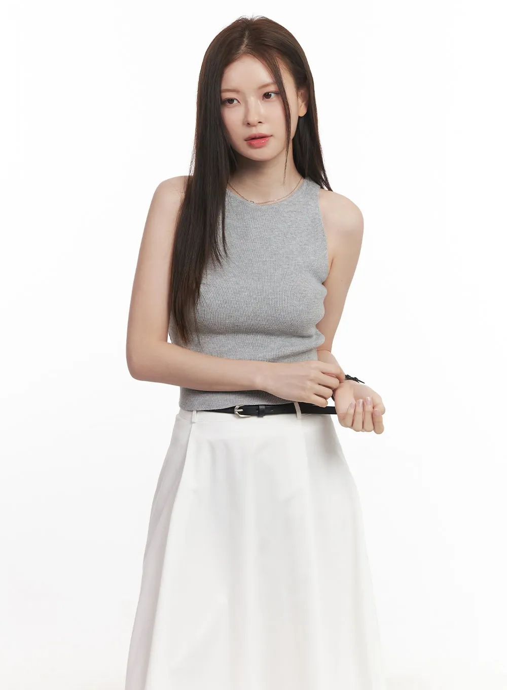 Classic Cut-Out Tank Top CA501