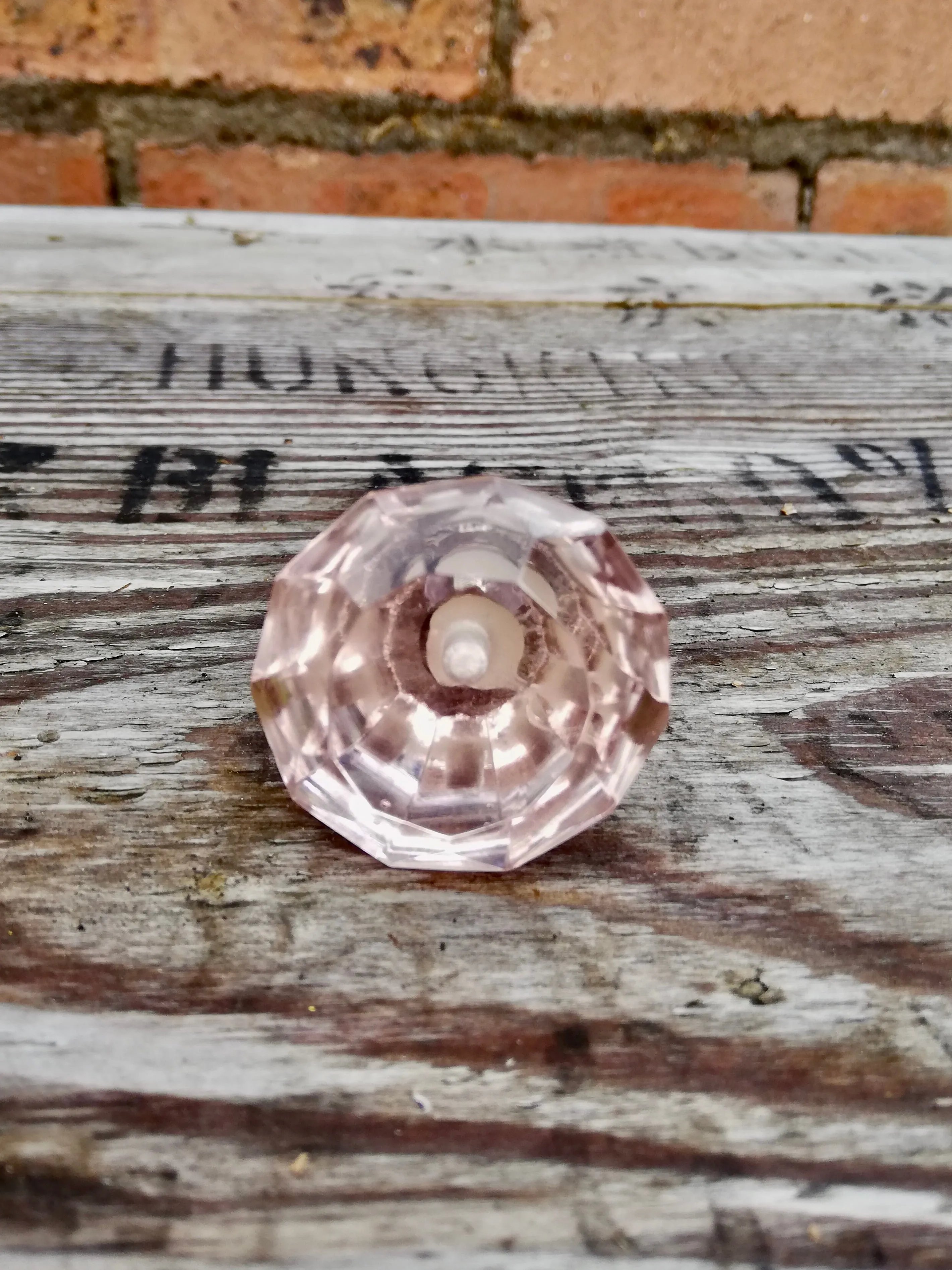 Cut Glass classic Vintage style drawer knob