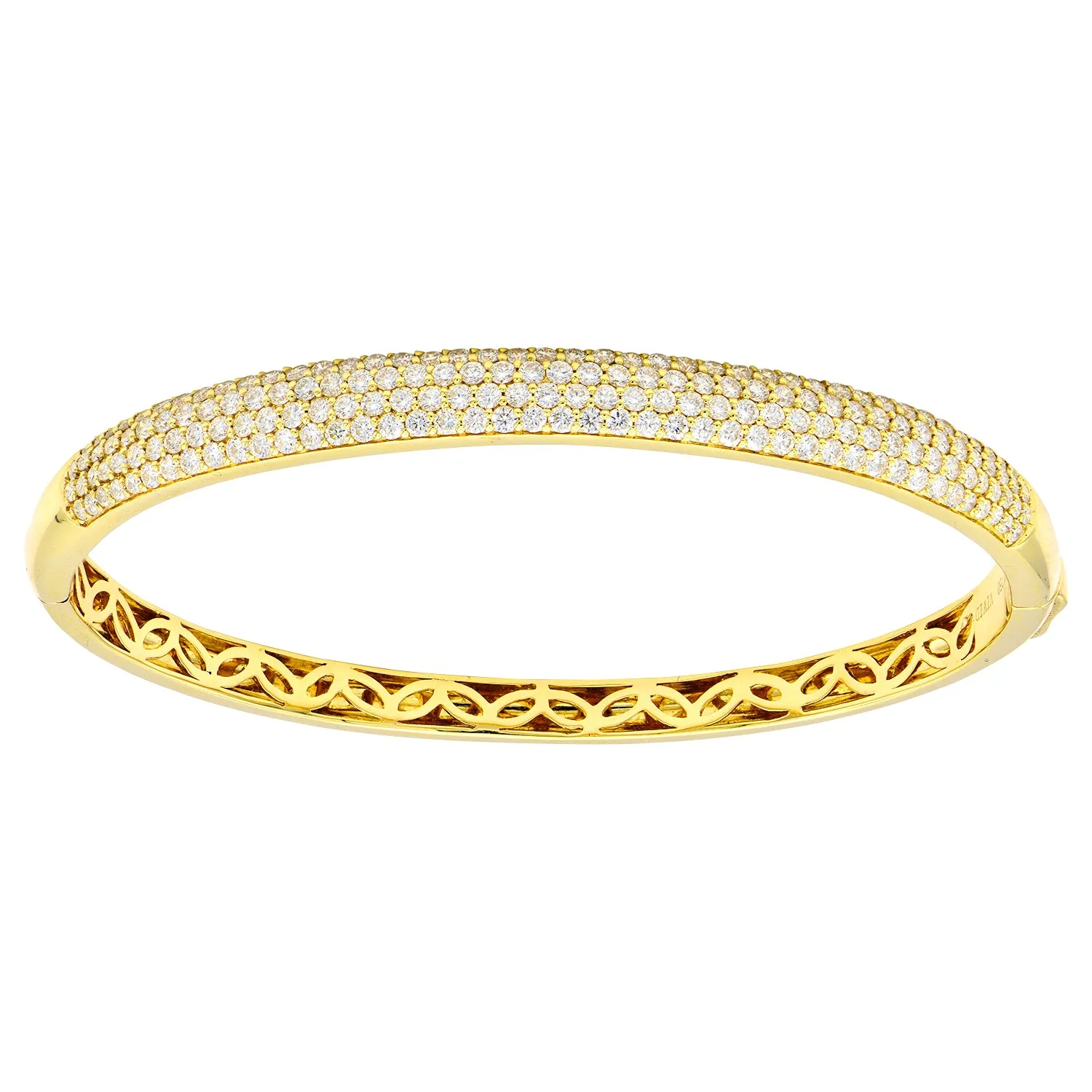 Diamond and Yellow Gold Bracelet