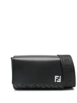 Fendi Men Squared Compact Messenger Bag