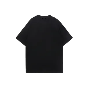 Heavyweight Oversized Minimal Black T-Shirt