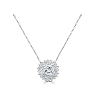 Karolyn Classic Cluster Pendant Necklace