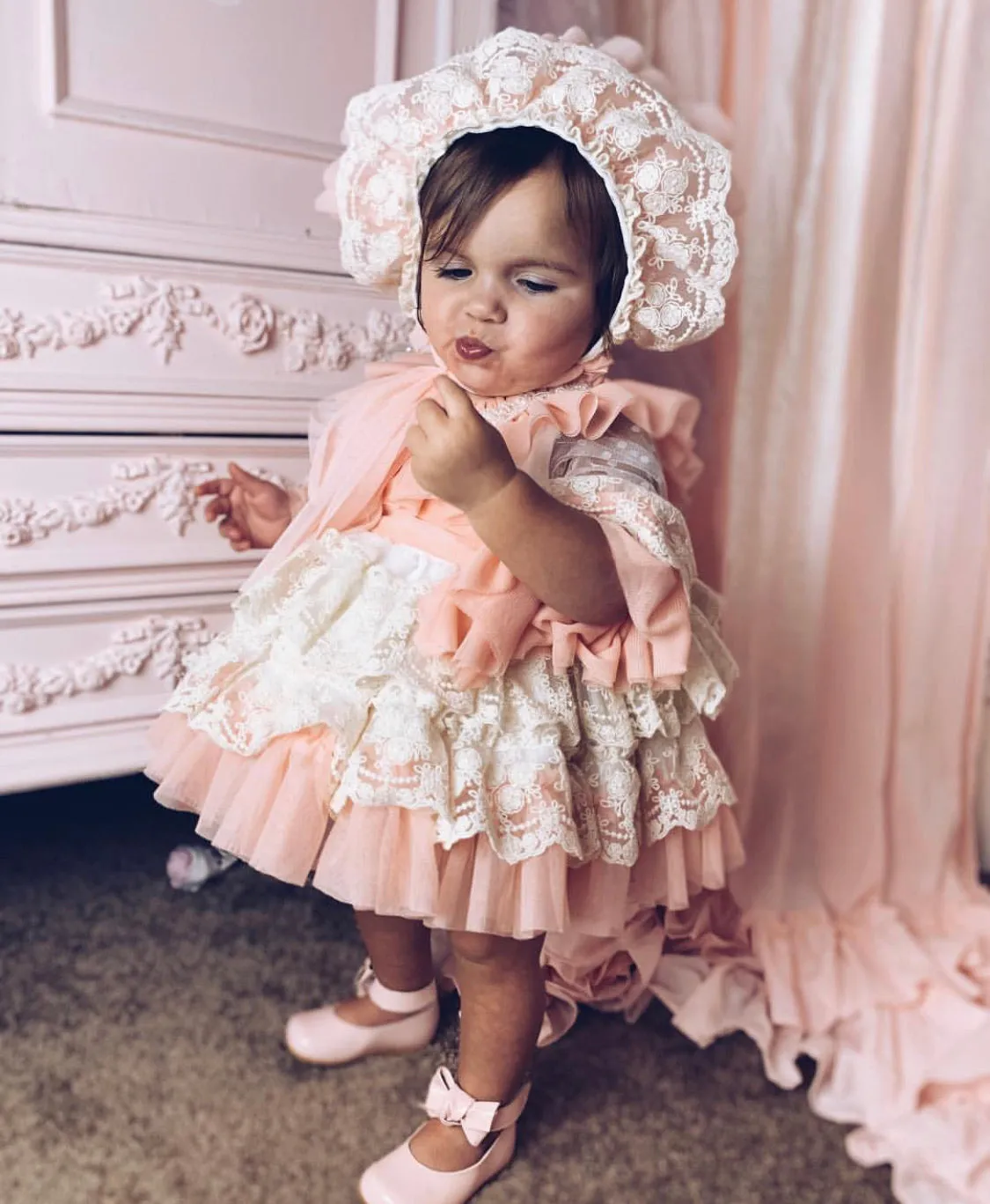 Pink Bonnet