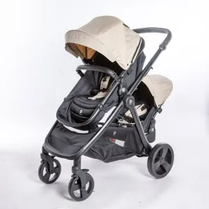 PREMIUM BABY 1 1 DOUBLE COMPACT STROLLER