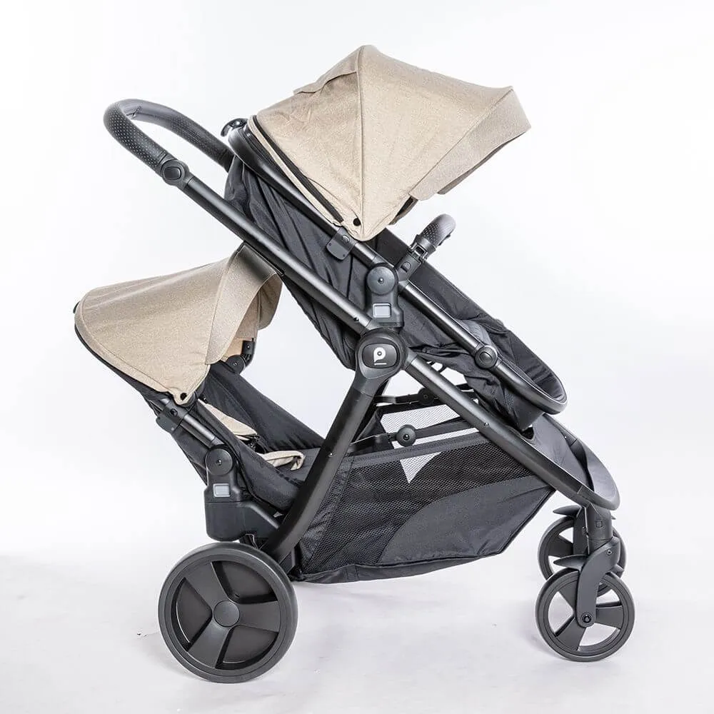 PREMIUM BABY 1 1 DOUBLE COMPACT STROLLER