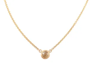 Rose Cut Diamond Necklace