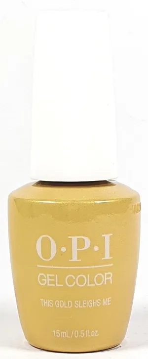 This Gold Sleighs Me * OPI Gelcolor